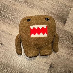 Rare Domo Kun Japan Brown Soft Plush